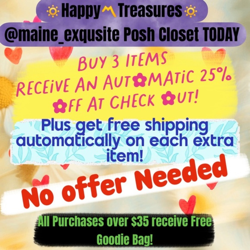 Promotional SALE Discount
SAVE MONEY ON BRAND NEW OR LIKE NEW AWSOME ESSENTIALS